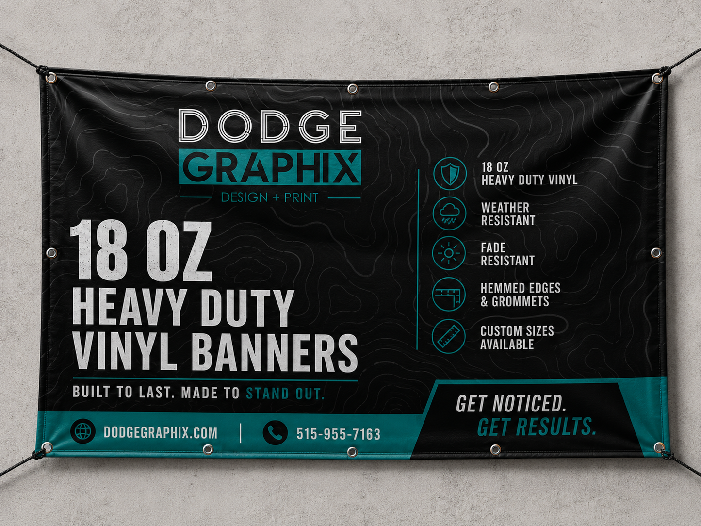 18oz Banner