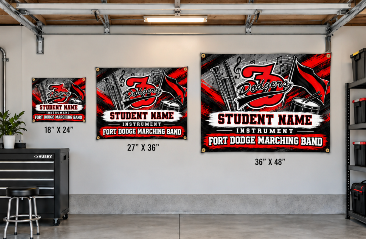Banner - Personalized Fort Dodge Marching Band