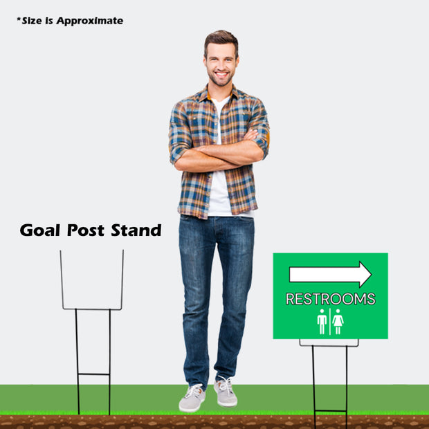 Goal Post Stand for Yard Signs