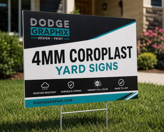 4mm Coroplast (Yard Signs)