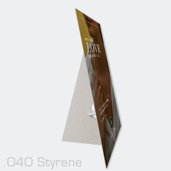 Counter Card with Easel Back