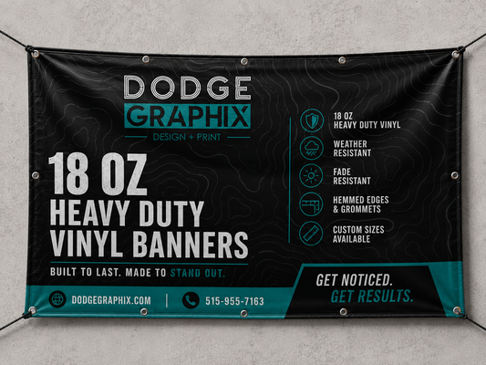 18oz Banner