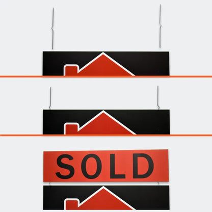 8" Rider Pins for Yard Signs