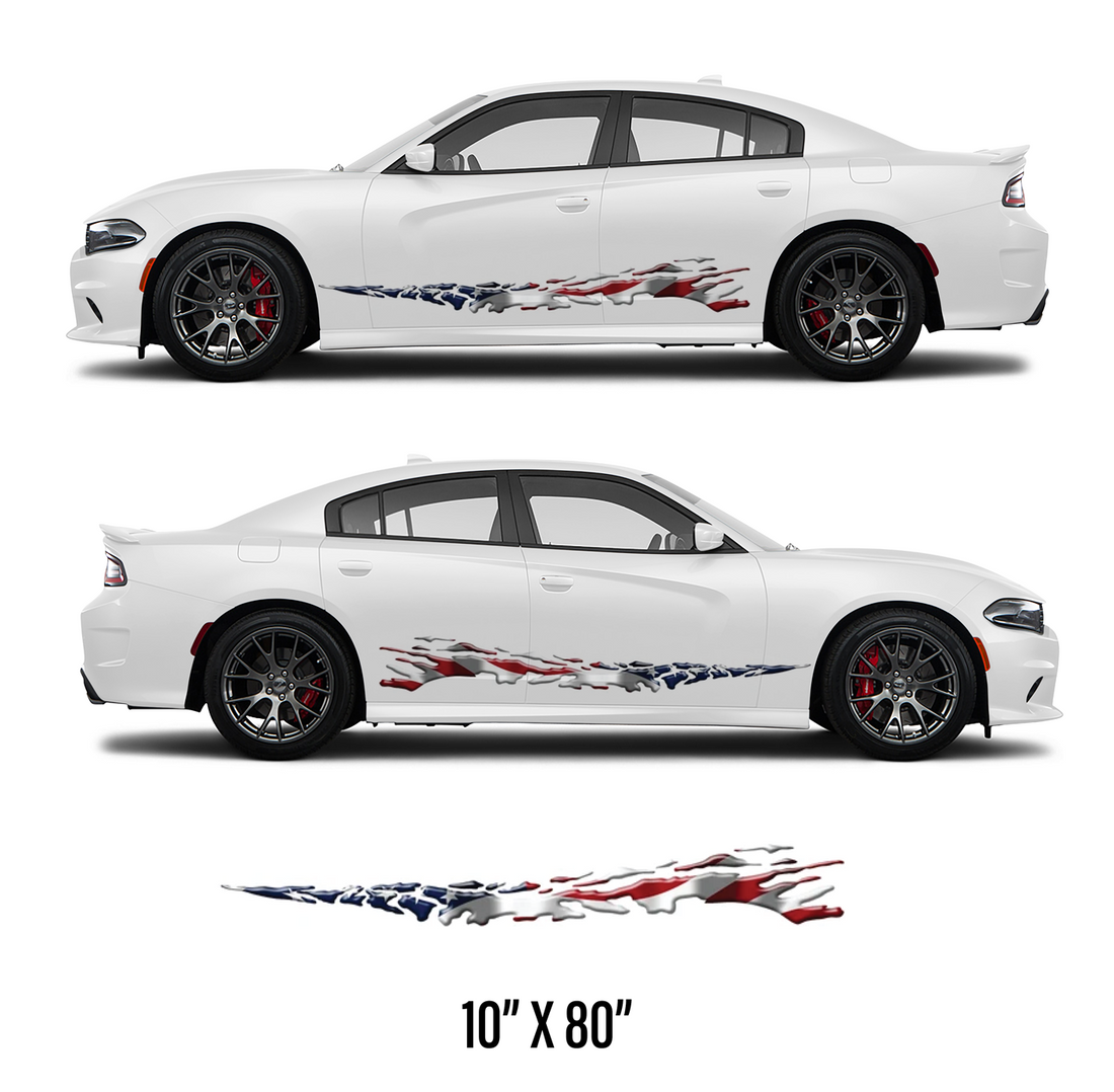 American 3 Vinyl Graphic Kit