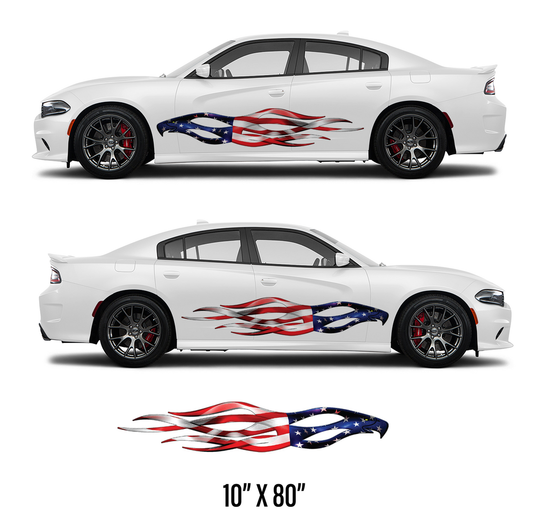 American 5 Vinyl Graphic Kit