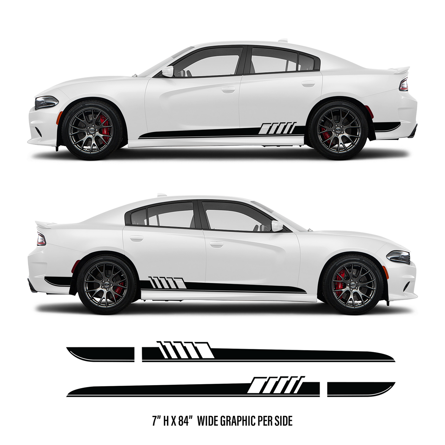 Cut Flare Stripe Vinyl Kit