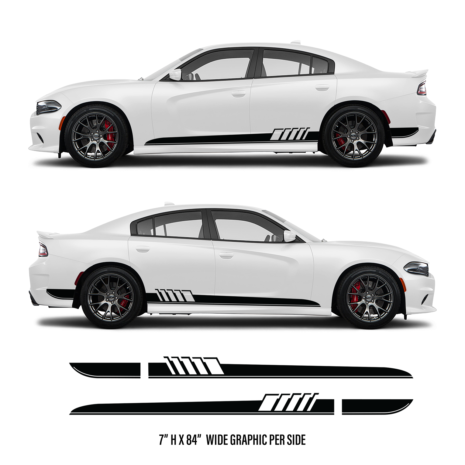 Cut Flare Stripe Vinyl Kit