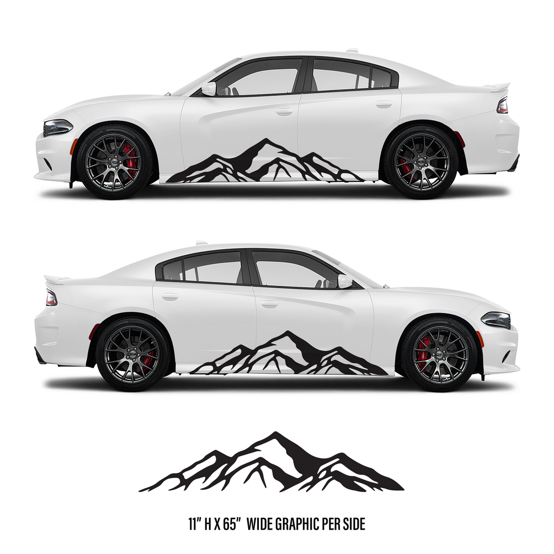 Mountain Scape 2 Vinyl Graphic Kit