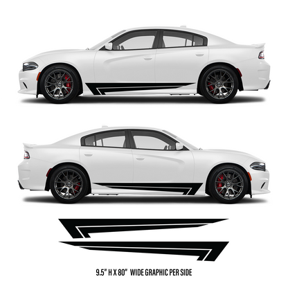 Race Slant Stripe Vinyl Kit