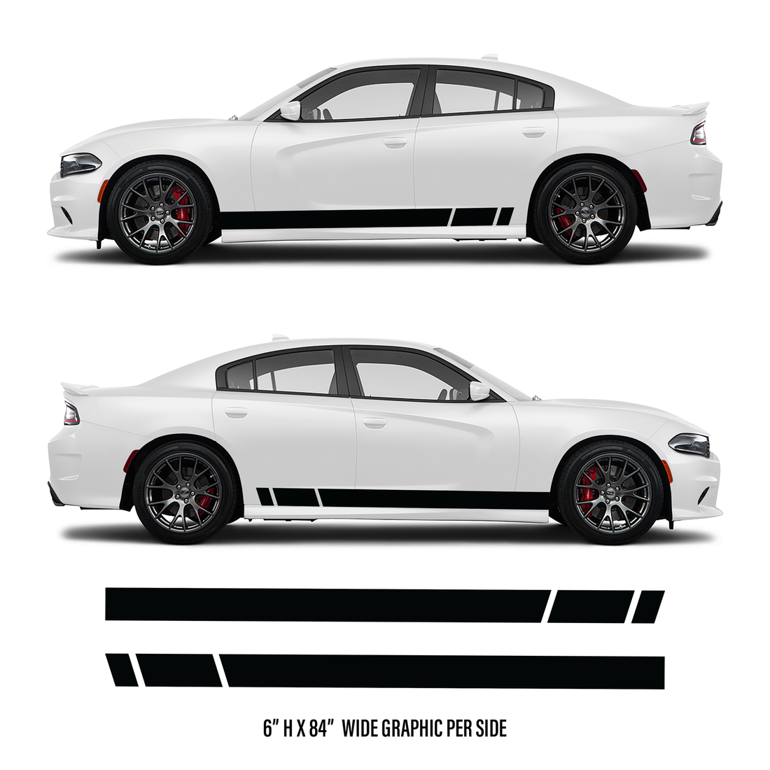 Simple Split Vinyl Stripe Kit