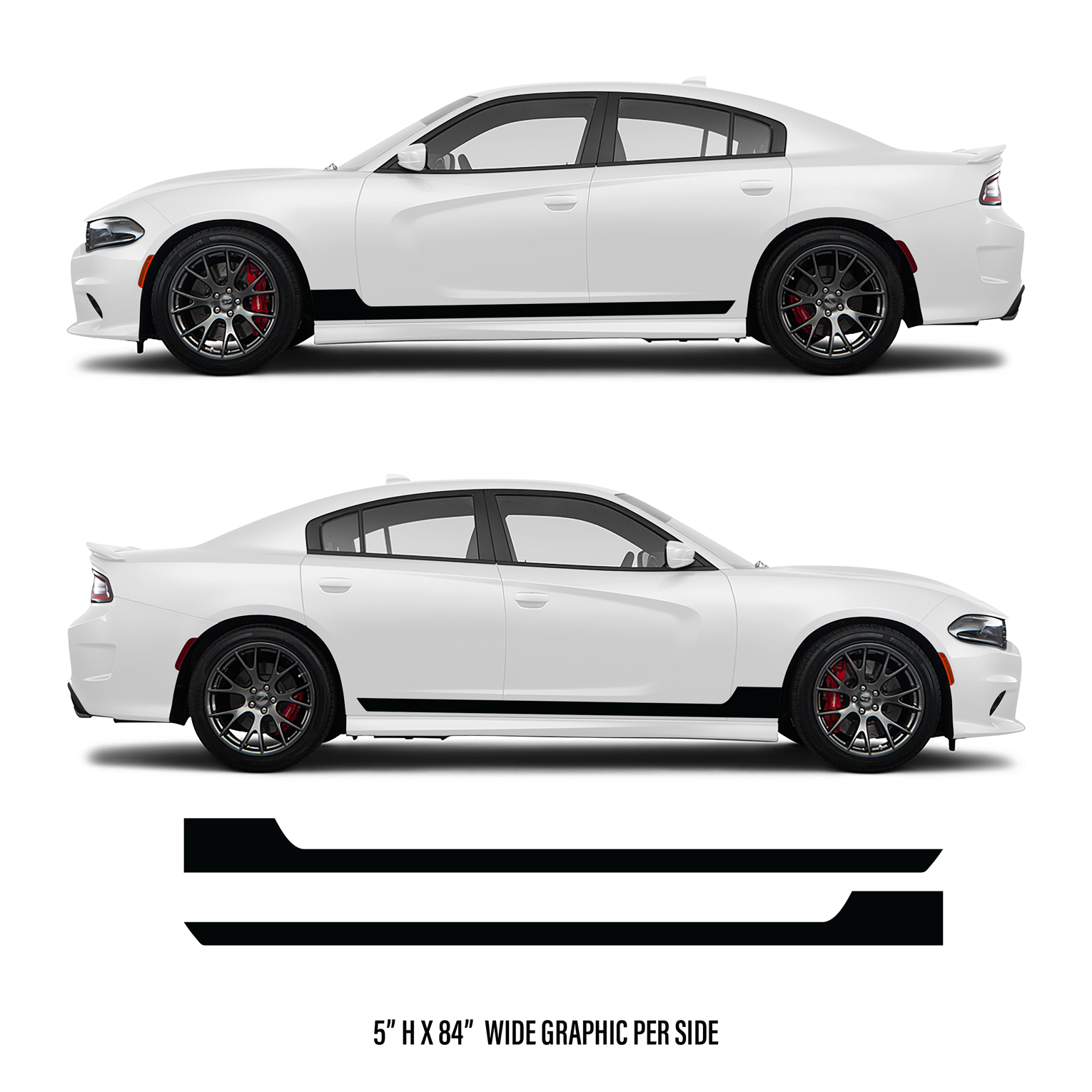 Single Dip Stripe Vinyl Kit