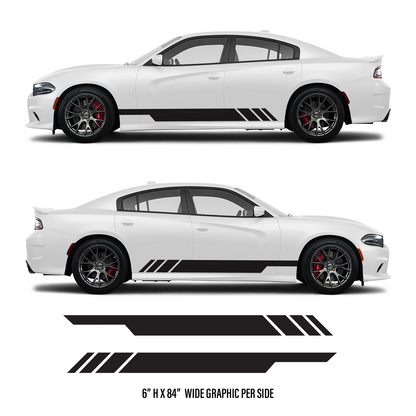 Split Fade Vinyl Stripe Kit