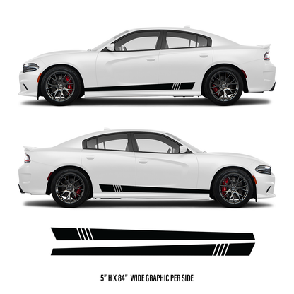 Slant Split Stripe Vinyl Kit